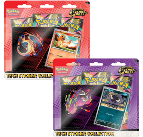 Pokemon TCG English Mega Evolution Ascended Heroes - 3 Packs