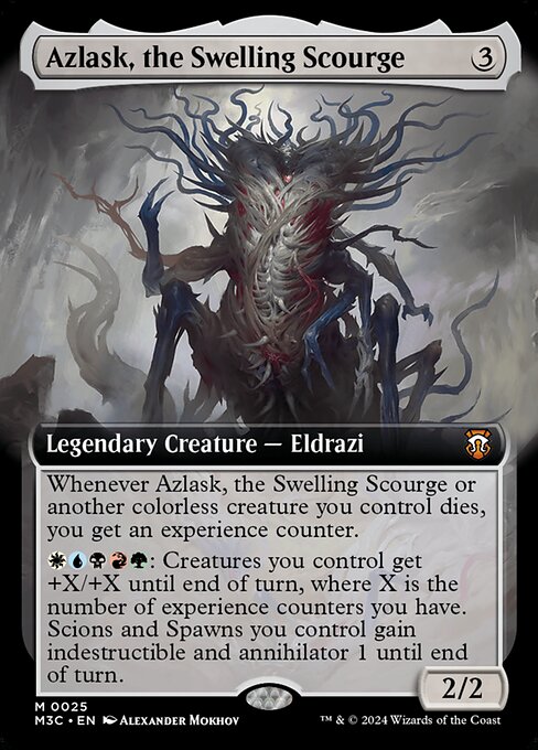 [Foil] M3C 025 Azlask, the Swelling Scourge (0025 - Extended Art) M