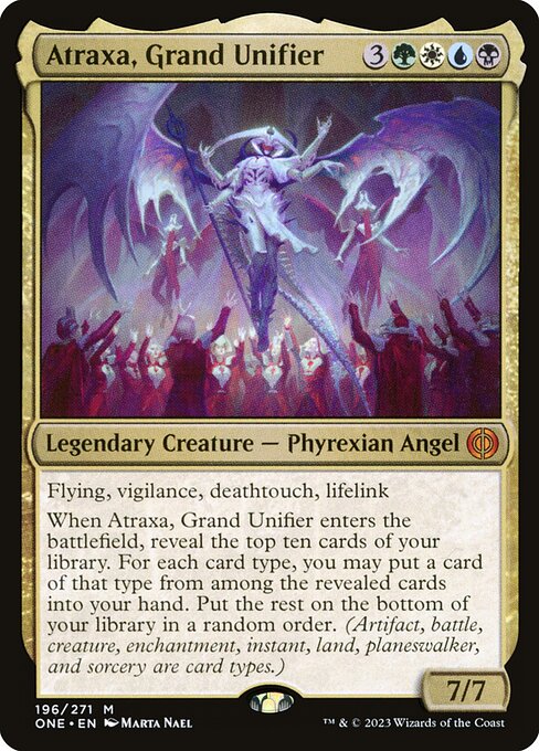 [Foil] ONE 196 Atraxa, Grand Unifier M