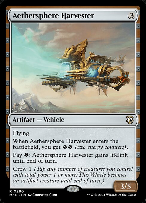 [Foil] M3C 280 Aethersphere Harvester (Ripple Foil) R