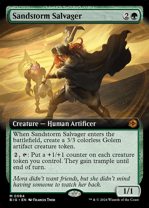 BIG 084 Sandstorm Salvager (0084 - Extended Art) M