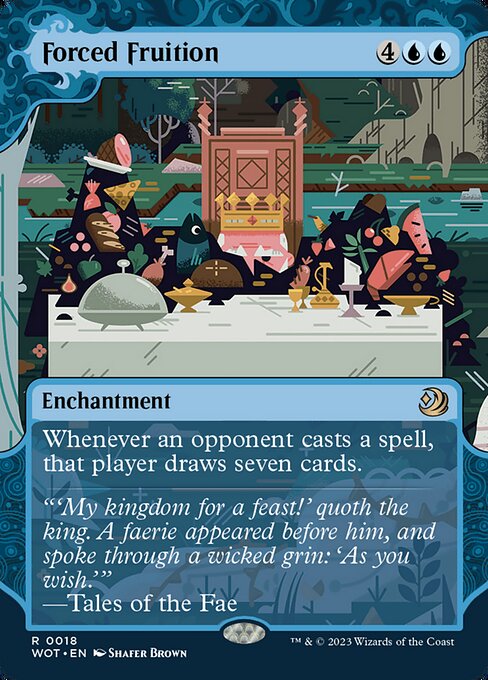 [Foil] WOT 018 Forced Fruition (0018) R