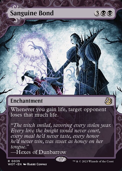 [Foil] WOT 035 Sanguine Bond (0035) R