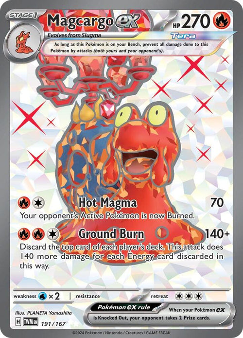 TWM 191/167 Magcargo ex SR