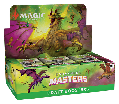 MTG Commander Masters (CMM) Draft Booster BOX