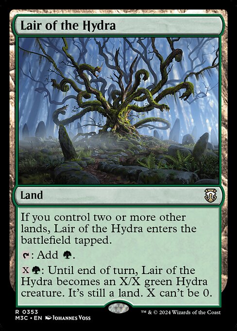 [Foil] M3C 353 Lair of the Hydra (Ripple Foil) R