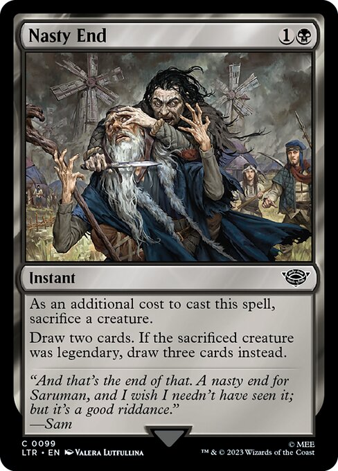 [Foil] LTR 099 Nasty End C