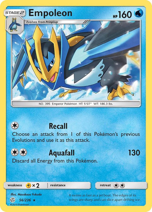 [Reverse Holo] SM12 056/236 Empoleon R