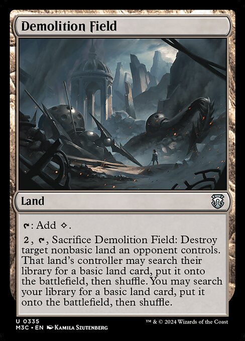 [Foil] M3C 335 Demolition Field (Ripple Foil) U