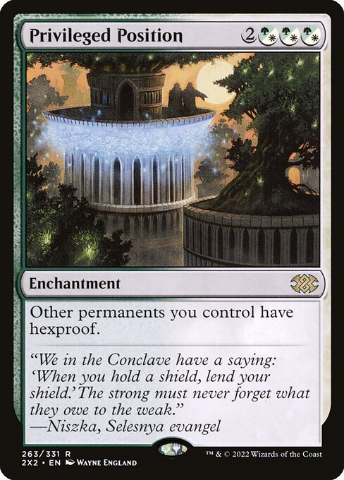 [Foil] 2X2 263 Privileged Position R
