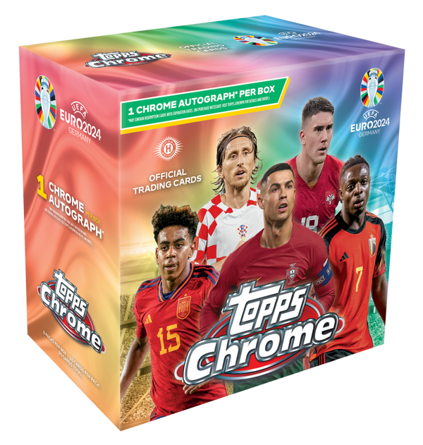 2024 Topps Chrome® UEFA EURO - Hobby Box - 皇巢卡店 Beehive Trading Card Shop