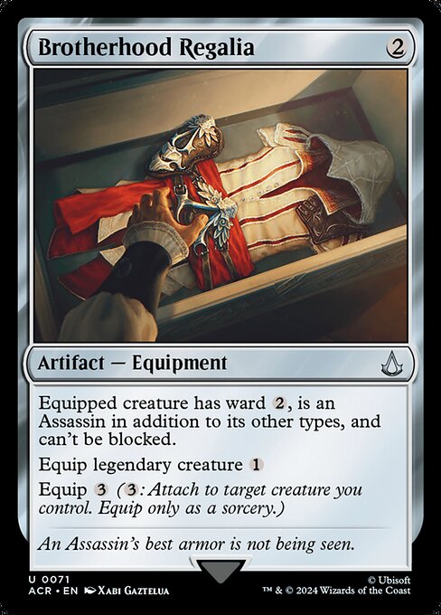 ACR 071 Brotherhood Regalia U