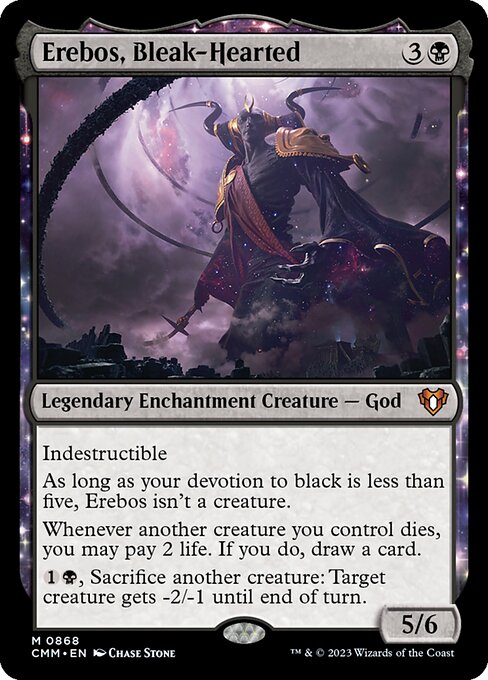 CMM 868 Erebos, Bleak-Hearted M