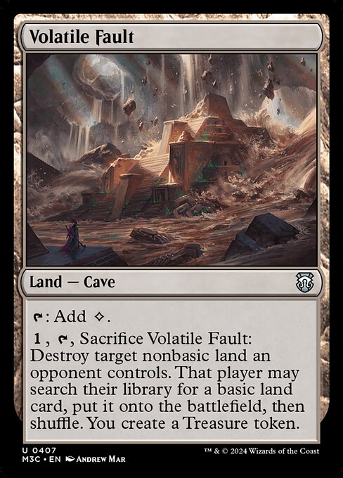 [Foil] M3C 407 Volatile Fault (Ripple Foil) U