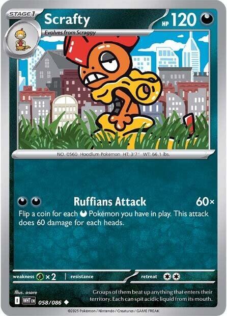 WHT 058/086 Scrafty U