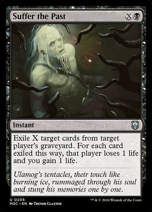 [Foil] M3C 205 Suffer the Past (Ripple Foil) U