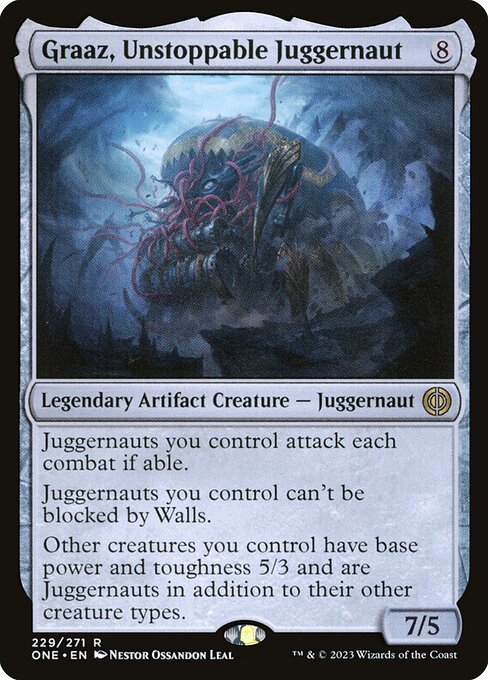 [Foil] ONE 229 Graaz, Unstoppable Juggernaut R