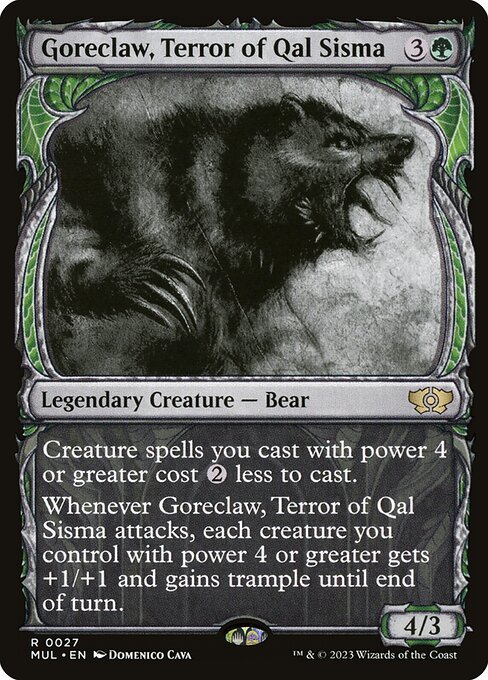 MUL 027 Goreclaw, Terror of Qal Sisma R