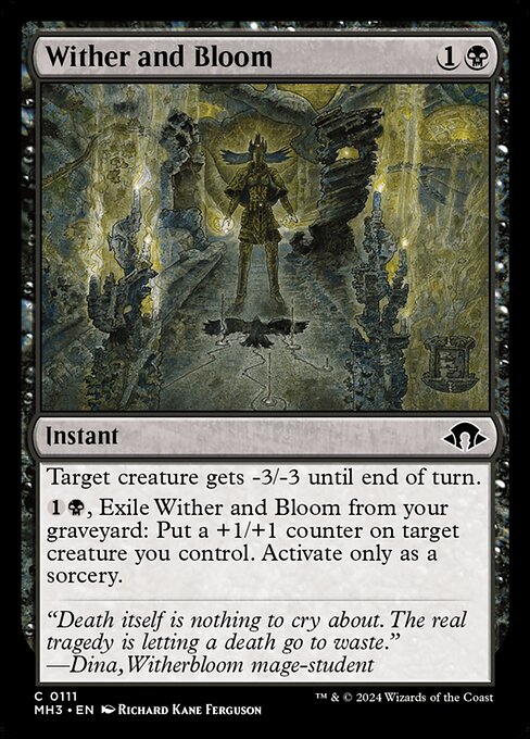 MH3 111 Wither and Bloom C