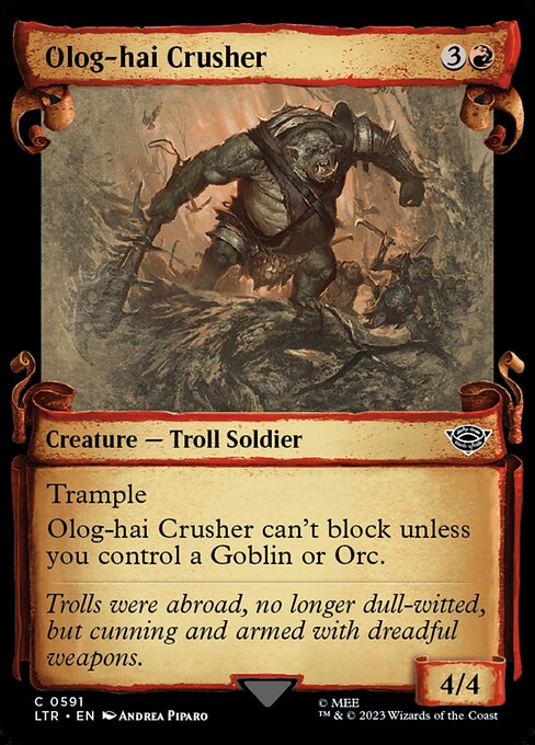 LTR 591 Olog-hai Crusher (0591 - Scroll Showcase) C