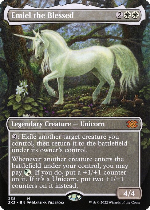 [Foil] 2X2 338 Emiel the Blessed (Borderless) M