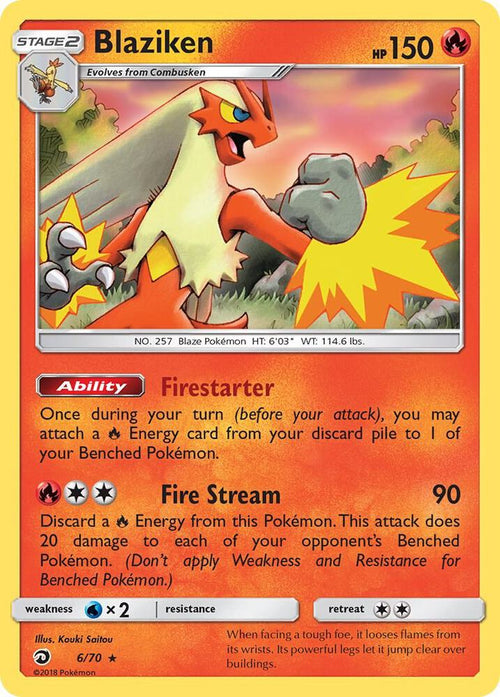 SM7.5 006/70 Blaziken RH