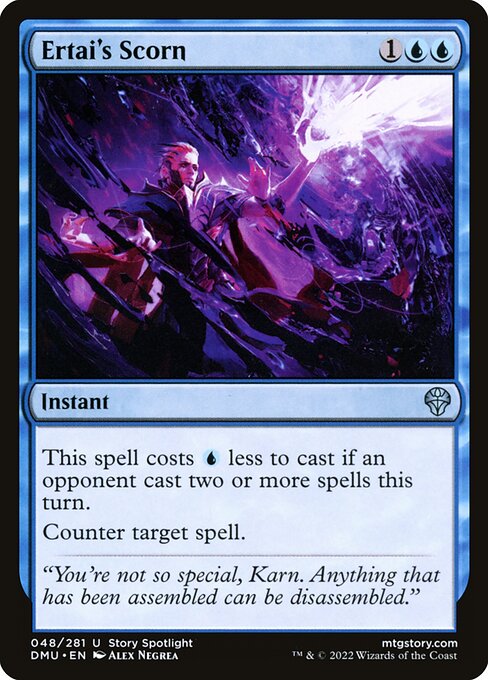 DMU 048 Ertai's Scorn U