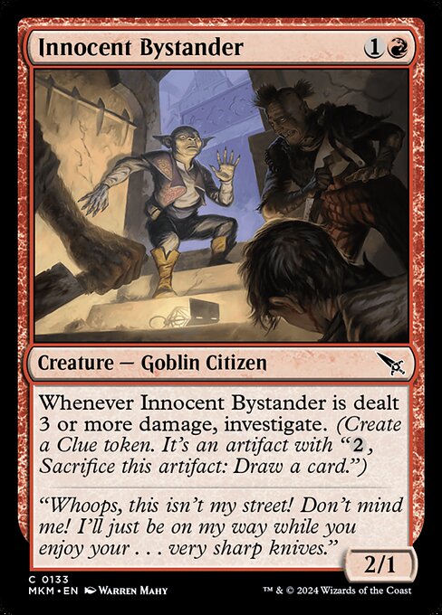 [Foil] MKM 133 Innocent Bystander C