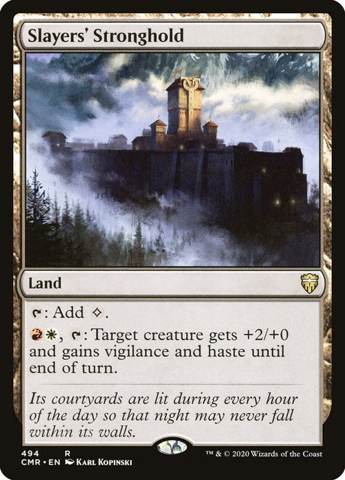 CMR 494 Slayers' Stronghold (Commander Deck) R