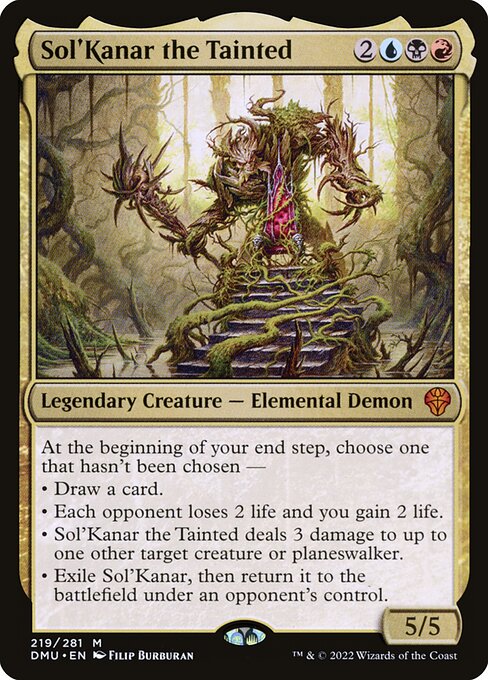 DMU 219 Sol'Kanar the Tainted M