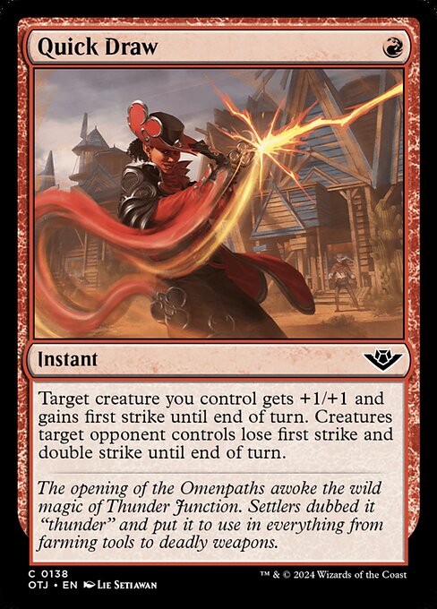 OTJ 138 Quick Draw C