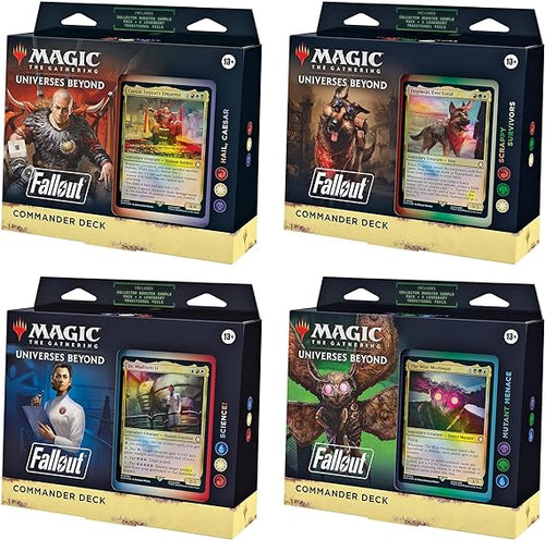 MTG FALLOUT® (PIP) Commander Decks - Set of 4