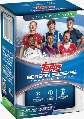 2025-26 Topps UEFA Club Competitions UCC Soccer - Value Box