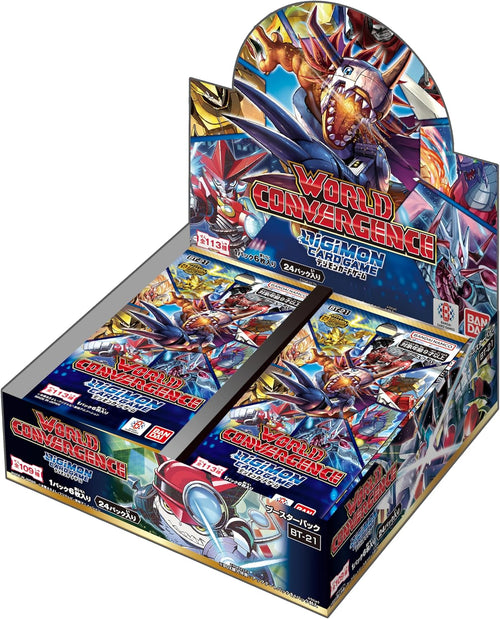 [BT-21]數碼暴龍TCG 補充包「WORLD CONVERGENCE」