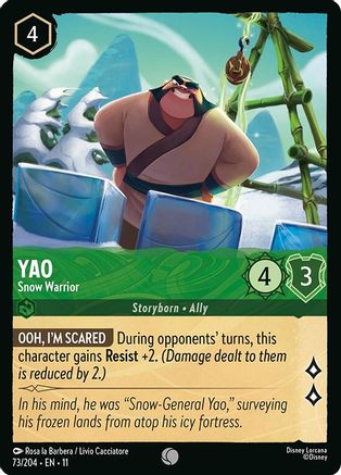 73/204·EN·11 Yao - Snow Warrior C