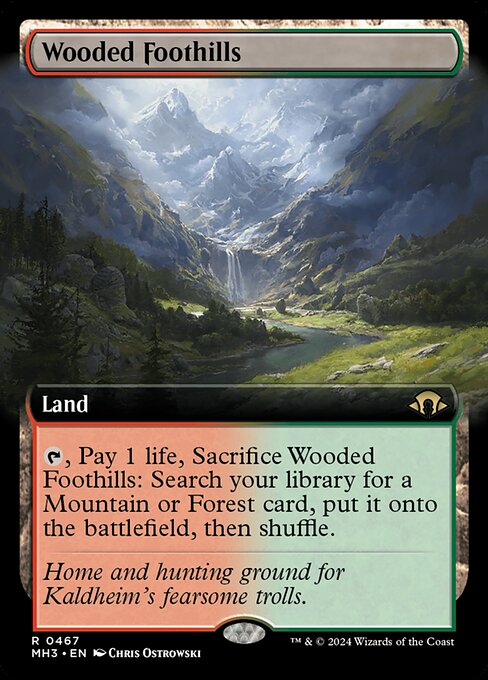 MH3 467 Wooded Foothills (0467 - Extended Art) R