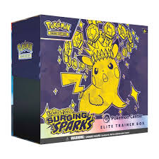 Pokemon TCG English Scarlet & Violet SV8 "Surging Sparks" Elite Trainer Box