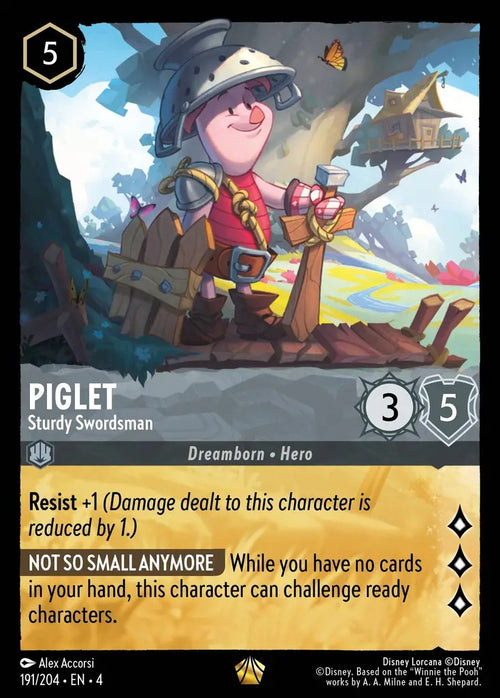 191/204·EN·4 Piglet - Sturdy Swordsman L