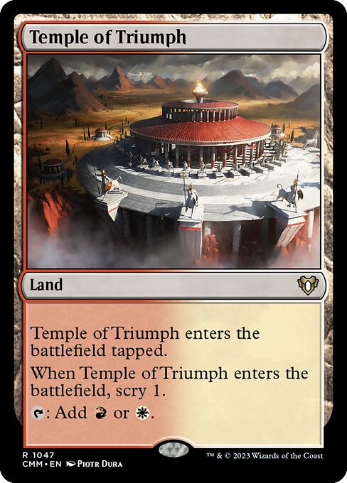 CMM 1047 Triumph Temple R