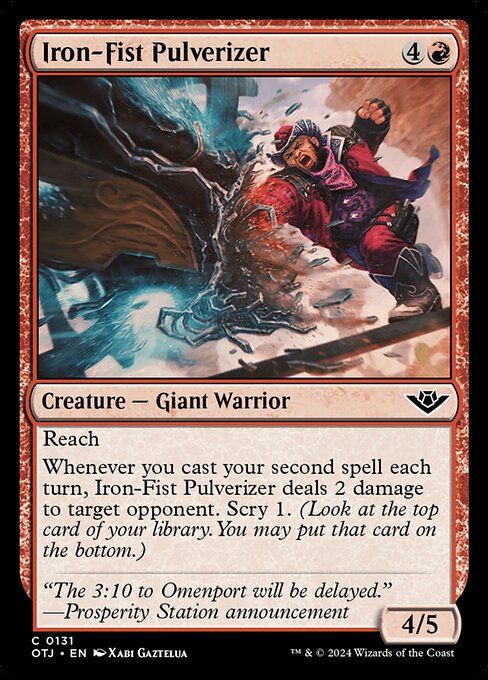 OTJ 131 Iron-Fist Pulverizer C