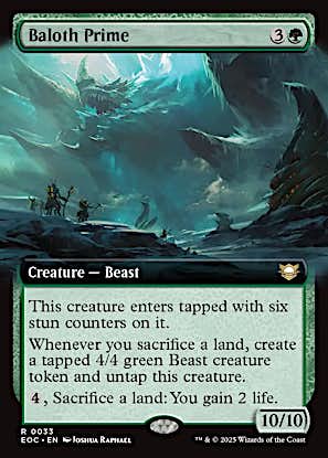 EOC 033 Baloth Prime (0033 - Extended Art) R