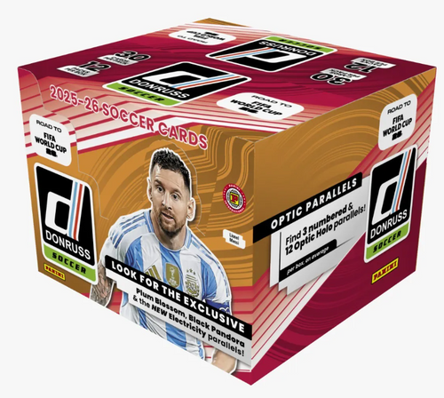 2025-26 Panini Donruss Road To FIFA World Cup 26 Soccer International - Hobby Box