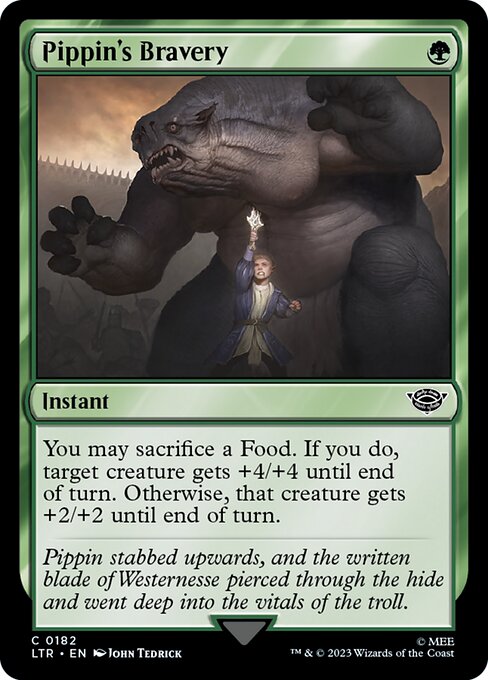 [Foil] LTR 182 Pippin's Bravery C