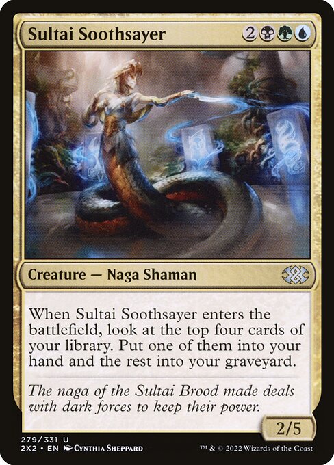 2X2 279 Sultai Soothsayer U