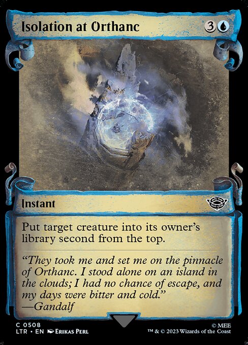 LTR 508 Isolation at Orthanc (0508 - Scroll Showcase) C