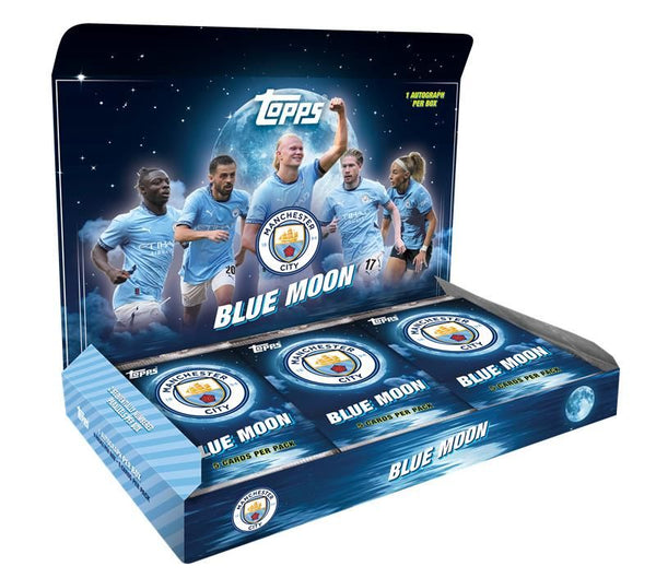 2023-24 Topps Manchester City Blue Moon Hobby Box - 皇巢卡店 Beehive Trading Card Shop