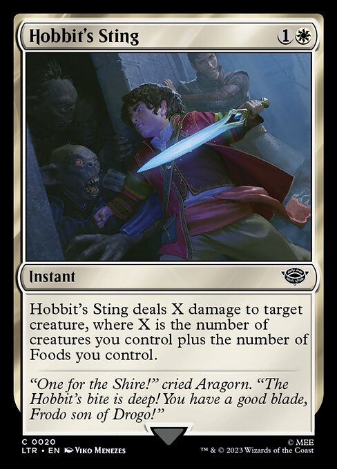 [Foil] LTR 020 Hobbit's Sting C