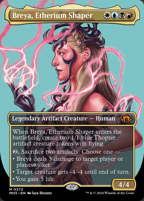 [Foil] MH3 372 Breya, Etherium Shaper (0372 - Borderless) M