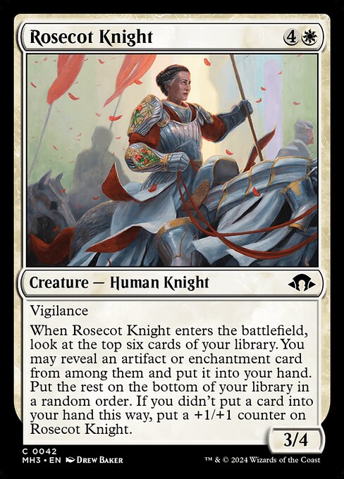 [Foil] MH3 042 Rosecot Knight C