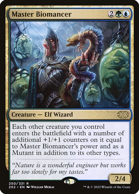 [Foil] 2X2 250 Master Biomancer R